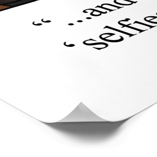 Frankenstein Spaß Monster Poster (Ecke)