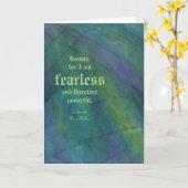 Frankenstein Stiche Karte (Gelbe Blume)