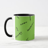 Frankenstein Stitches Tasse (Links)