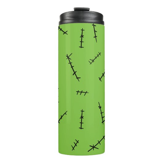 Frankenstein Stitches Thermosbecher (Vorderseite)