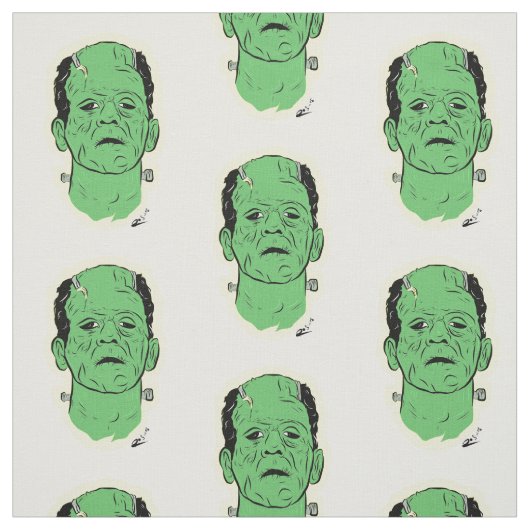 Frankenstein Stoff (Muster)
