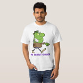 Frankenstein Süßigkeits-Monster T-Shirt (Vorne ganz)