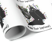 Frankenstein-Tag Geschenkpapier (Rolleneckpunkt)