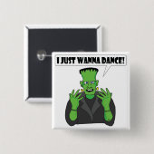 FRANKENSTEIN Tanz Button (Vorne & Hinten)