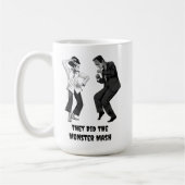 Frankenstein tanzender Becher Kaffeetasse (Links)