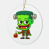 Frankenstein Toon Keramik Ornament (Links)