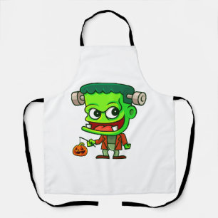 Frankenstein Toon Schürze