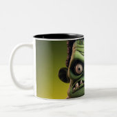 Frankenstein Two-Tone-Kaffee-Tasse Zweifarbige Tasse (Links)