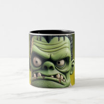 Frankenstein Two-Tone-Kaffee-Tasse