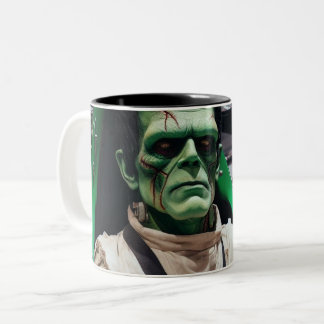 Frankenstein Two-Tone-Kaffee-Tasse Zweifarbige Tasse