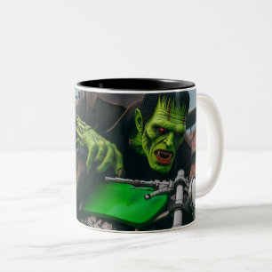 Frankenstein Two-Tone-Kaffee-Tasse Zweifarbige Tasse