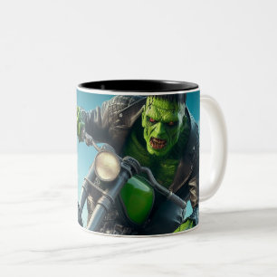 Frankenstein Two-Tone-Kaffee-Tasse Zweifarbige Tasse