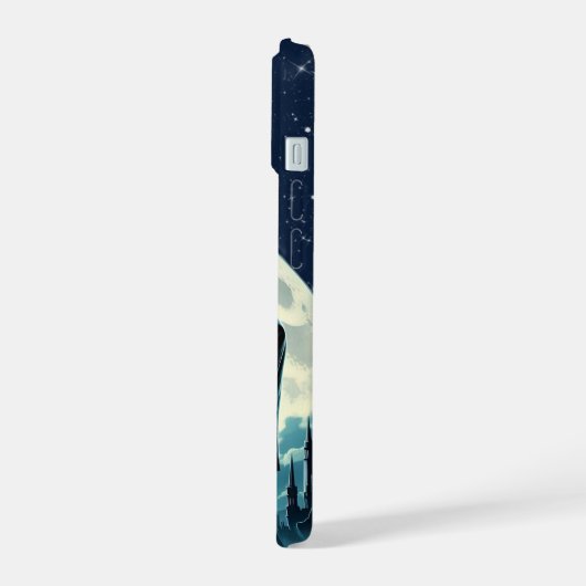 Frankenstein und Bride Frankenstein Phone Case iPhone 15 Hülle (Linke Seite)