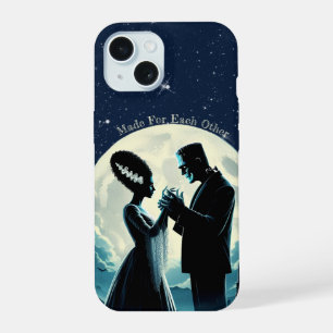 Frankenstein und Bride Frankenstein Phone Case iPhone 15 Hülle