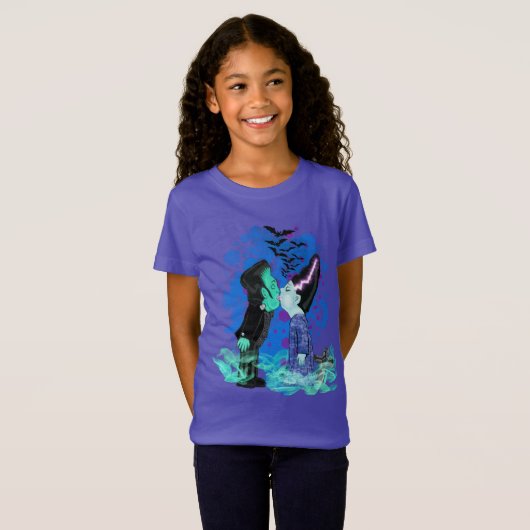 Frankenstein und seine Braut T-Shirt (Vorne ganz)