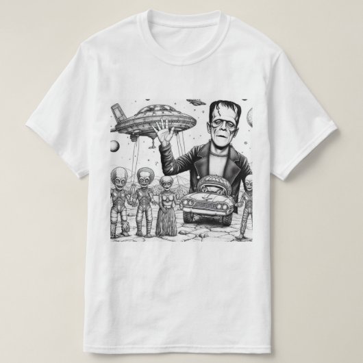 Frankenstein-VariantenT - Shirt (Design vorne)