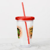 Frankenstein-Zeichen "Normal People Scare Me" Acryltrinkbecher (Links)