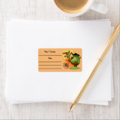 Frankenstein-Zeichen "Normal People Scare Me" Adressaufkleber (Insitu)