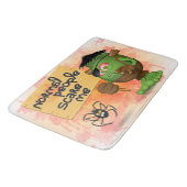 Frankenstein-Zeichen "Normal People Scare Me" Badematte (Schrägansicht)