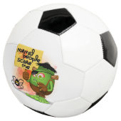 Frankenstein-Zeichen "Normal People Scare Me" Fußball (Dreiviertel)