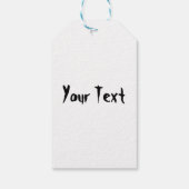 Frankenstein-Zeichen "Normal People Scare Me" Geschenkanhänger (Rückseite)