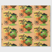 Frankenstein-Zeichen "Normal People Scare Me" Geschenkpapier (Flach)