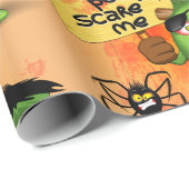 Frankenstein-Zeichen "Normal People Scare Me" Geschenkpapier (Rolleneckpunkt)