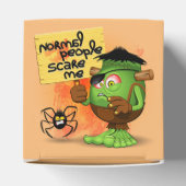 Frankenstein-Zeichen "Normal People Scare Me" Geschenkschachtel (Oben)