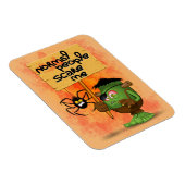 Frankenstein-Zeichen "Normal People Scare Me" Magnet (Rechte Seite)