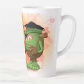 Frankenstein-Zeichen "Normal People Scare Me" Milchtasse (Rechts)