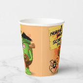 Frankenstein-Zeichen "Normal People Scare Me" Pappbecher (Rechts)