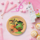 Frankenstein-Zeichen "Normal People Scare Me" Pappteller (Party)