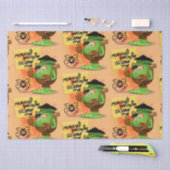 Frankenstein-Zeichen "Normal People Scare Me" Seidenpapier (Handwerk)