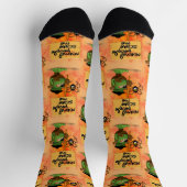 Frankenstein-Zeichen "Normal People Scare Me" Socken (Oben)