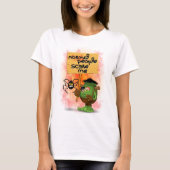Frankenstein-Zeichen "Normal People Scare Me" T-Shirt (Vorderseite)