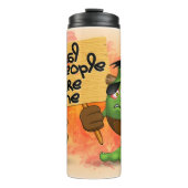 Frankenstein-Zeichen "Normal People Scare Me" Thermosbecher (Vorderseite)