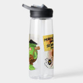 Frankenstein-Zeichen "Normal People Scare Me" Trinkflasche (Rechts)