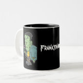 Frankenstein Zwei-Ton Tasse (Vorderseite Links)