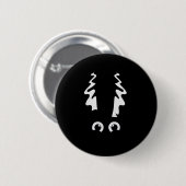 Frankensteinbrücke Niedliches Monster Halloween Co Button (Vorne & Hinten)