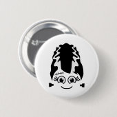 Frankensteinbrücke Niedliches Monster Halloween Co Button (Vorne & Hinten)