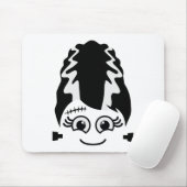 Frankensteinbrücke Niedliches Monster Halloween Co Mousepad (Mit Mouse)