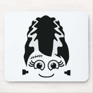 Frankensteinbrücke Niedliches Monster Halloween Co Mousepad