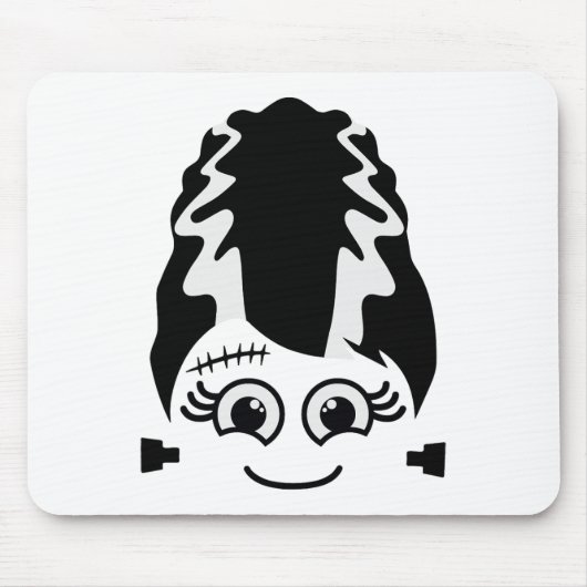 Frankensteinbrücke Niedliches Monster Halloween Co Mousepad (Vorne)