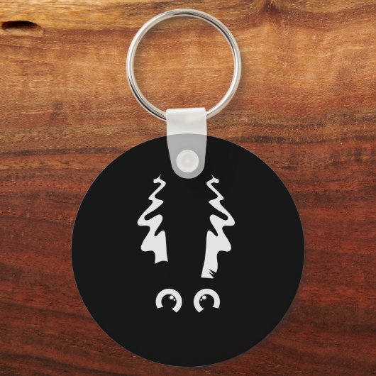 Frankensteinbrücke Niedliches Monster Halloween Co Schlüsselanhänger (Vorderseite)