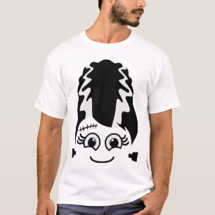 Frankensteinbrücke Niedliches Monster Halloween Co T-Shirt