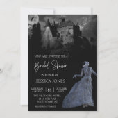 Frankensteiner Brautparty Halloween Einladung (Vorderseite)