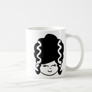 Frankensteinmonster-Braut Halloween 3 Kaffeetasse