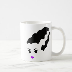 Frankensteinmonster-Braut Halloween-Tracht 2 Kaffeetasse