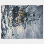 Frankensteins arktische Jagd von BurnsInHell Fleecedecke (Vorderseite (Horizontal))