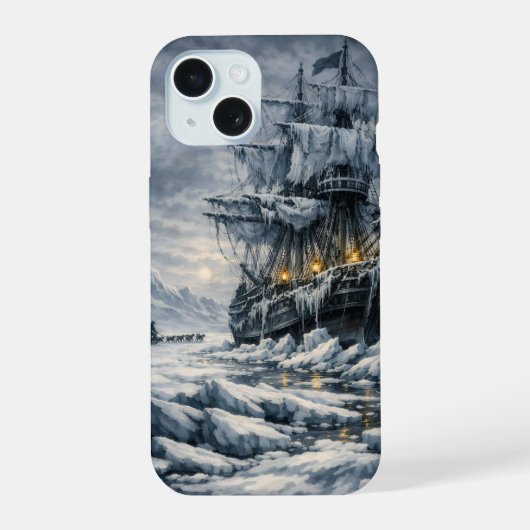 Frankensteins arktische Jagd von BurnsInHell iPhone 15 Hülle (Rückseite)